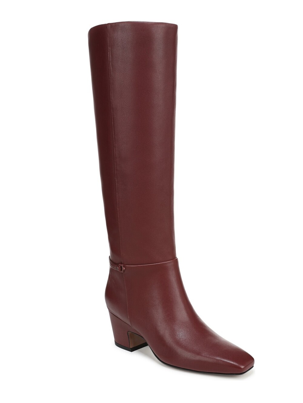 Franco Sarto Womens Boots Sorelina Bordo Red Leather 6.5 US